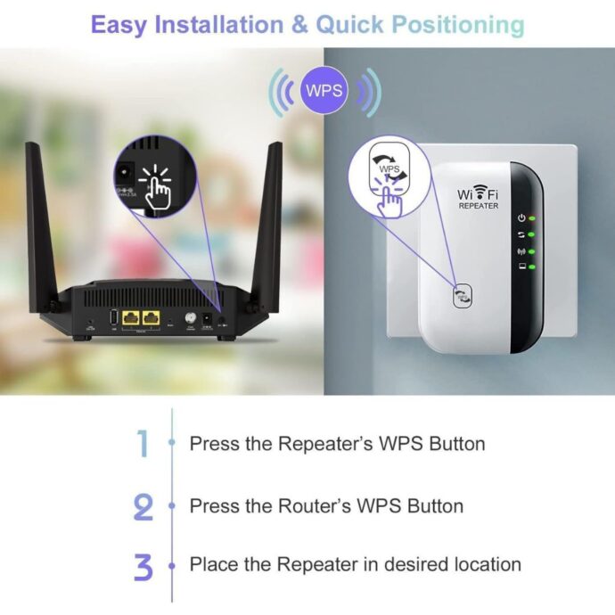 ⁦مقوي إشارة WiFi بسرعة 300 ميجابت/ثانية⁩ - الصورة ⁦9⁩