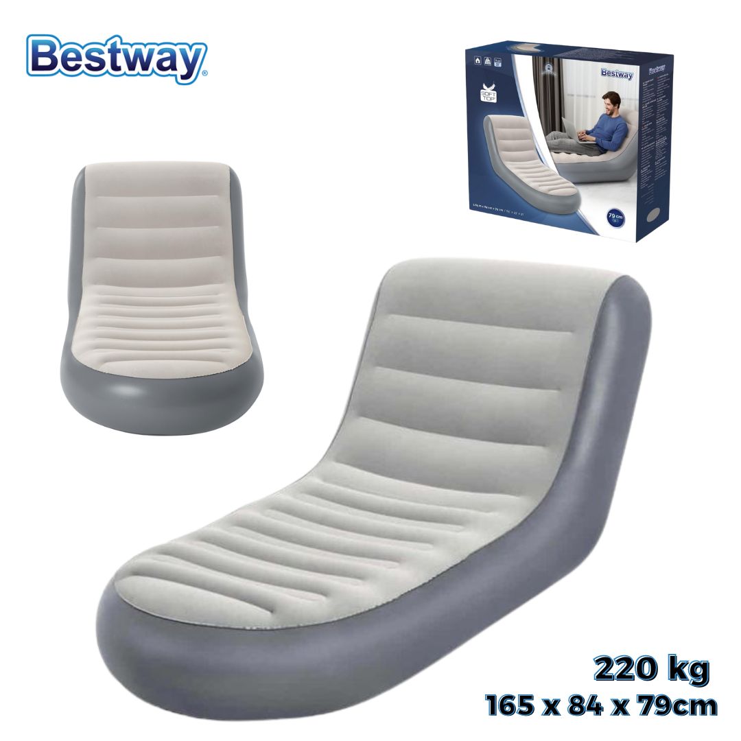 كرسي استرخاء مريح قابل للحمل Bestway Soft Top – موديل 75064 - الصورة 6