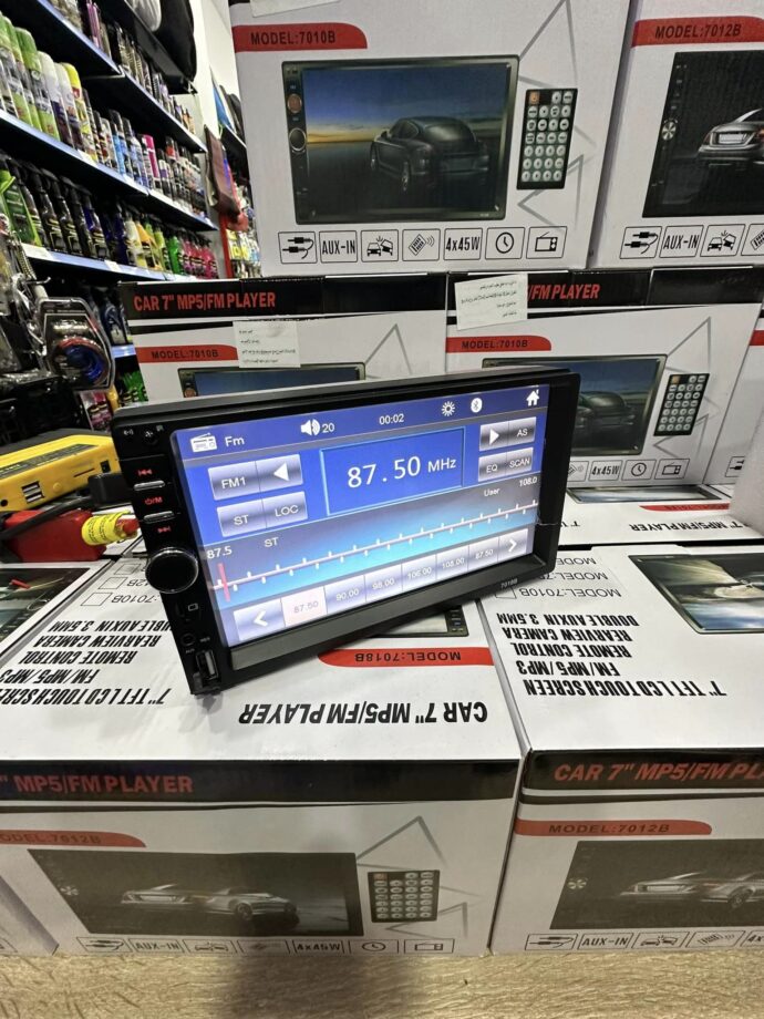 ⁦مشغل سيارات DVD MP5 Standard بشاشة لمس 7 بوصة مع بلوتوث وUSB وAUX وSD⁩ - الصورة ⁦6⁩