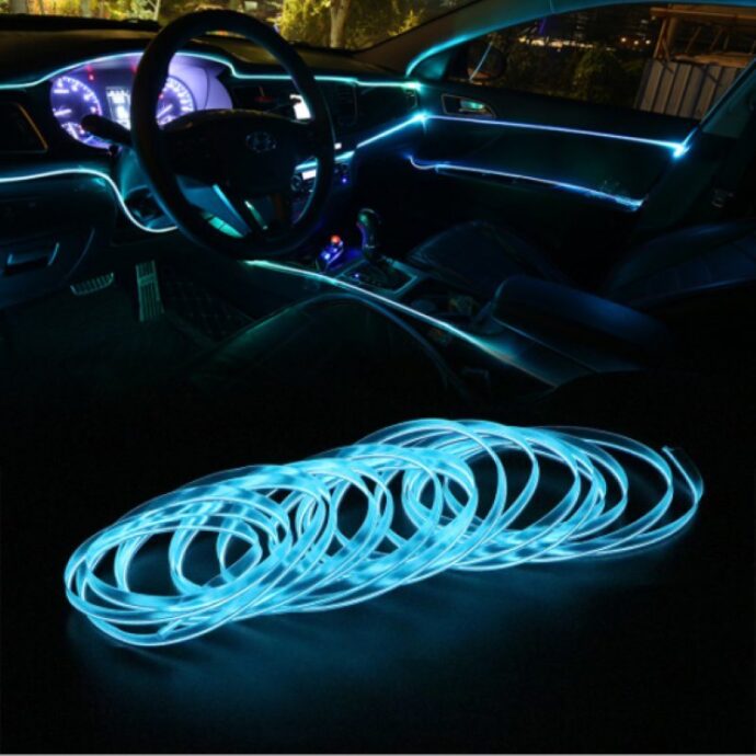 ⁦كابل إضاءة LED ديكوري لصالون السيارة – أجواء فاخرة ومميزة⁩ - الصورة ⁦9⁩