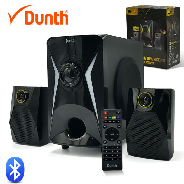 مكبر صوت بلوتوث DUNTH بقوة 3000 واط مع إضاءة LED – DU-SP374PLUS