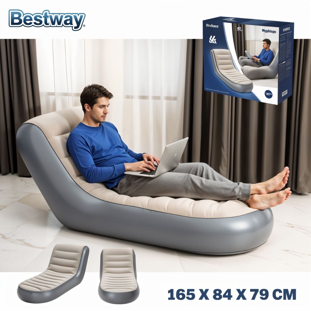 كرسي استرخاء مريح قابل للحمل Bestway Soft Top – موديل 75064