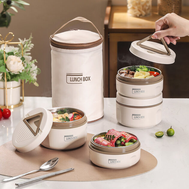 علبة طعام حرارية قابلة للتسخين في الميكروويف