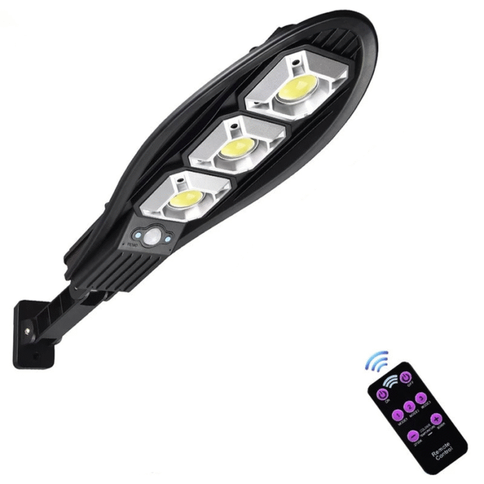 ⁦مصباح جداري شمسي LED بقوة 2000 واط +مستشعر حركة PIR+مقاوم للماء ☀️💡⁩ - الصورة ⁦2⁩