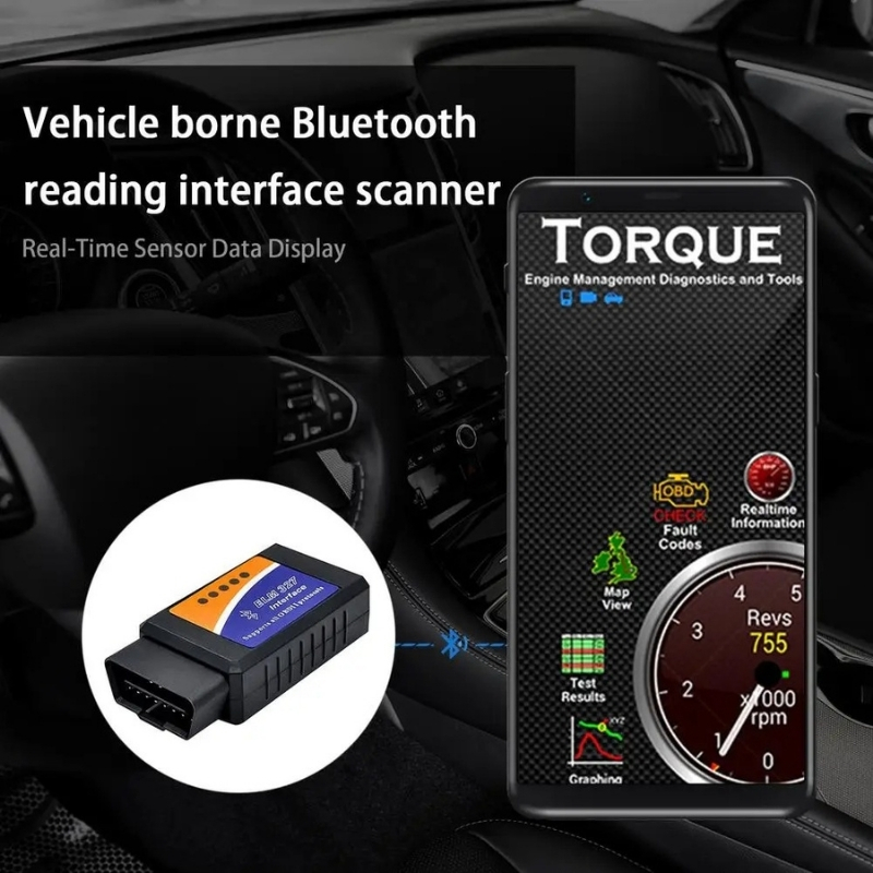أداة تشخيص أعطال السيارات OBD2 V1.5 – قارئ أكواد مع Bluetooth/WiFi متوافق مع Android وISO 9141 Vgate iCar2 🚗🔧 - الصورة 5