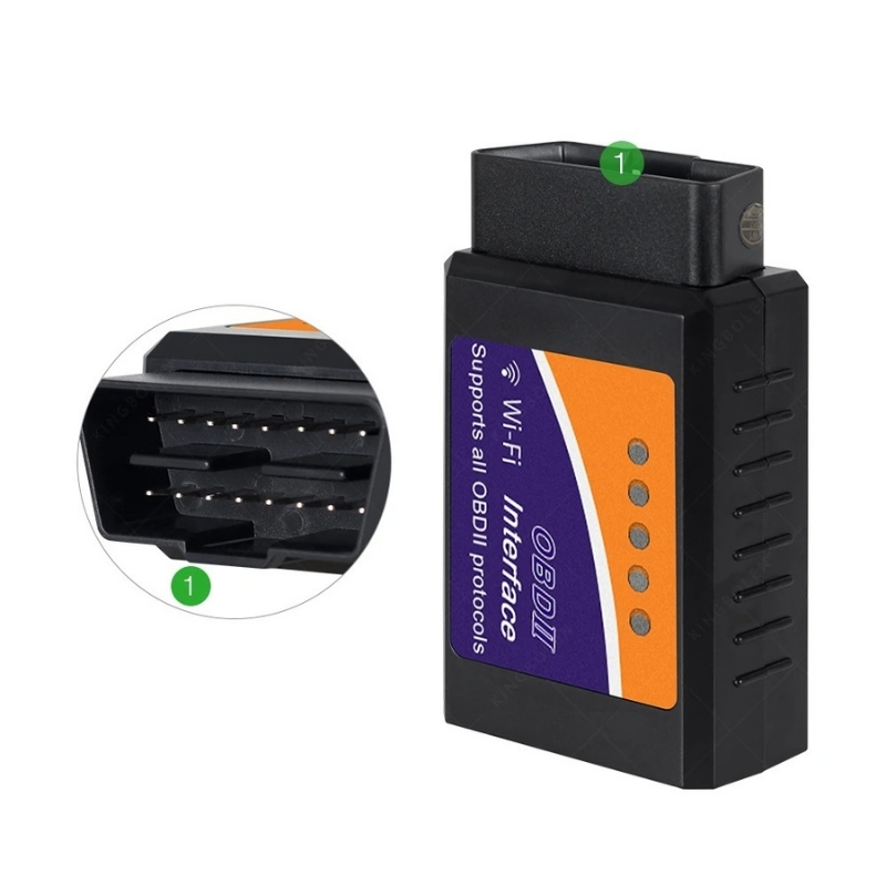 أداة تشخيص أعطال السيارات OBD2 V1.5 – قارئ أكواد مع Bluetooth/WiFi متوافق مع Android وISO 9141 Vgate iCar2 🚗🔧 - الصورة 6