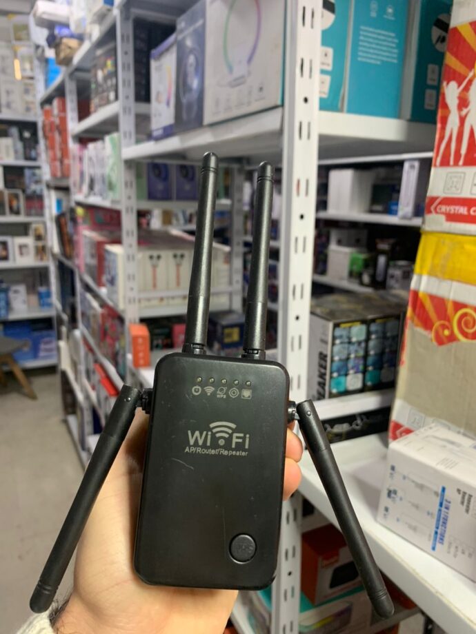 ⁦مُقوّي إشارة WiFi منزلي 300Mbps بتردد 2.4G – مكرر لاسلكي مع 4 هوائيات قوية⁩ - الصورة ⁦4⁩