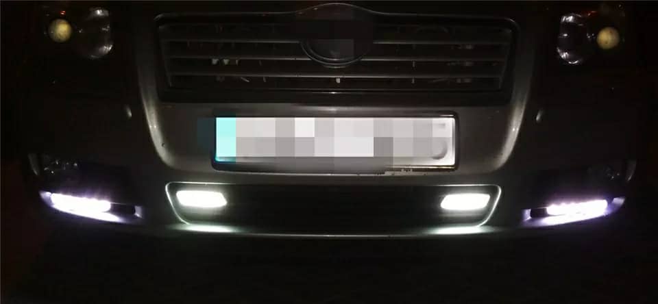 مصابيح نهارية مضادة للضباب Standard للسيارة 2 قطع، 10 LED - الصورة 7