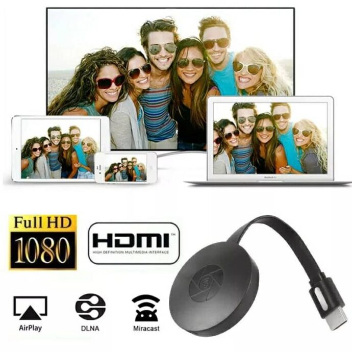 ⁦كروم كاست 4K جهاز بث وسائط فيديو لاسلكي عبر WiFi للتلفاز – Dongle TV عرض HD 📺✨⁩ - الصورة ⁦3⁩