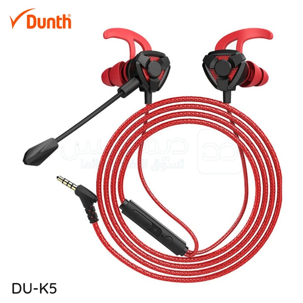 سماعات ألعاب سلكية DUNTH DU-K5 مع ميكروفون مدمج – متوافقة مع PS4 وSwitch وXbox وPC بمنفذ 3.5مم 🎧 - الصورة 4