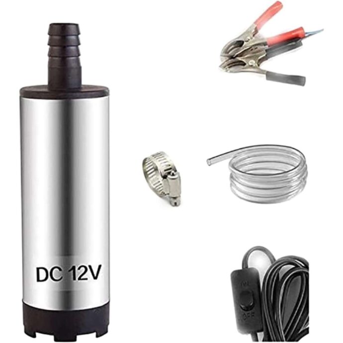 ⁦مضخة زيت كهربائية DC12V بسعة 45-50 لتر ⚡🛢️⁩ - الصورة ⁦3⁩