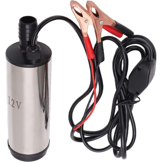 ⁦مضخة زيت كهربائية DC12V بسعة 45-50 لتر ⚡🛢️⁩ - الصورة ⁦4⁩