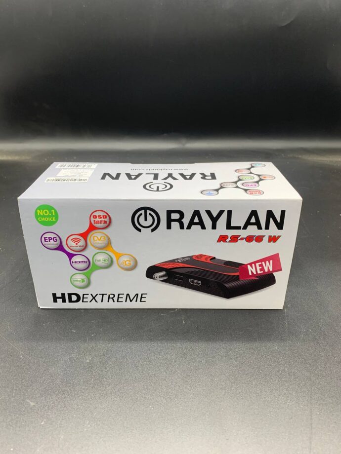 ⁦جهاز استقبال رقمي عالي الدقة Raylan RS-66W مع مفتاح واي فاي مدمج 📡⁩ - الصورة ⁦4⁩