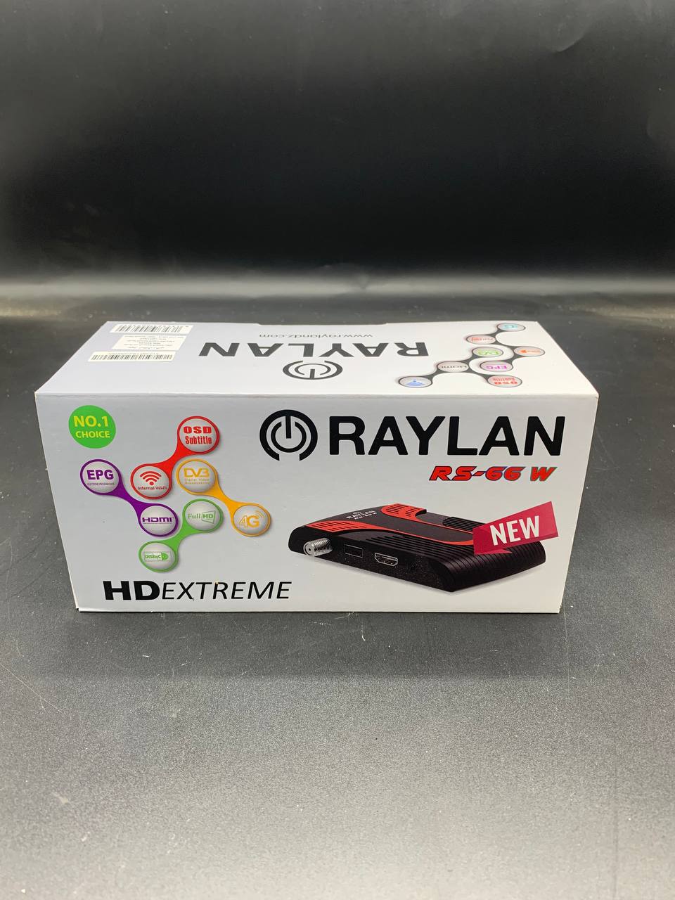 جهاز استقبال رقمي عالي الدقة Raylan RS-66W مع مفتاح واي فاي مدمج 📡 - الصورة 4
