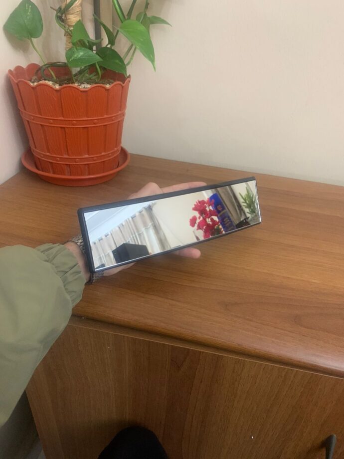 ⁦مرآة رؤية خلفية بانورامية زاوية واسعة للسيارة⁩ - الصورة ⁦4⁩