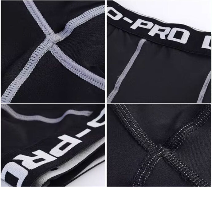 ⁦طقم رياضي ضاغط للرجال 3 قطع – GYM Sport Kit 🏋️‍♂️👕⁩ - الصورة ⁦2⁩