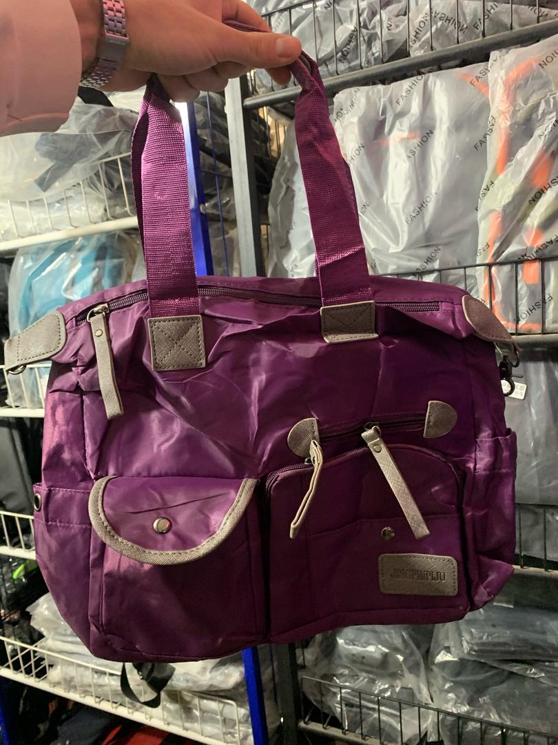 حقيبة يد نسائية أنيقة متعددة الجيوب من النايلون المقاوم للماء 👜✨ - الصورة 8