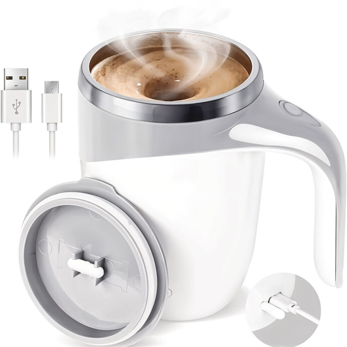 كوب رغوة الحليب الأوتوماتيكي متعدد الوظائف بشحن USB ☕⚡