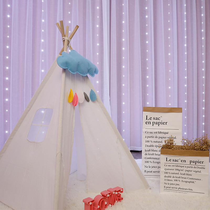 ستارة ضوئية 3×3 متر – 220 فولت – للزينة الخارجية والمناسبات المنزلية✨ - الصورة 10