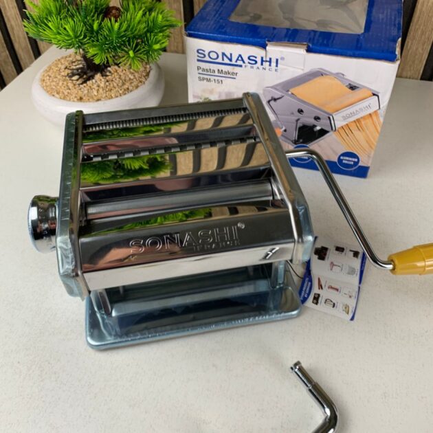 ماكينة تحضير العجائن والمعكرونة اليدوية 3 في 1_ Son-ashi SPM-151 🍝✨