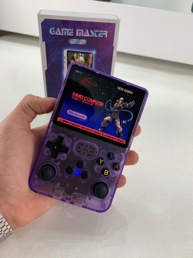 جهاز ألعاب محمول R36S – وحدة ألعاب ريترو بنظام Linux مفتوح المصدر 🎮✨ - الصورة 3