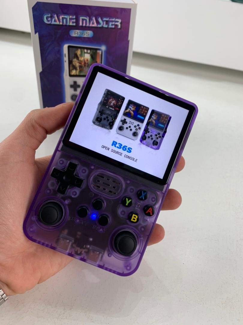 جهاز ألعاب محمول R36S – وحدة ألعاب ريترو بنظام Linux مفتوح المصدر 🎮✨ - الصورة 4