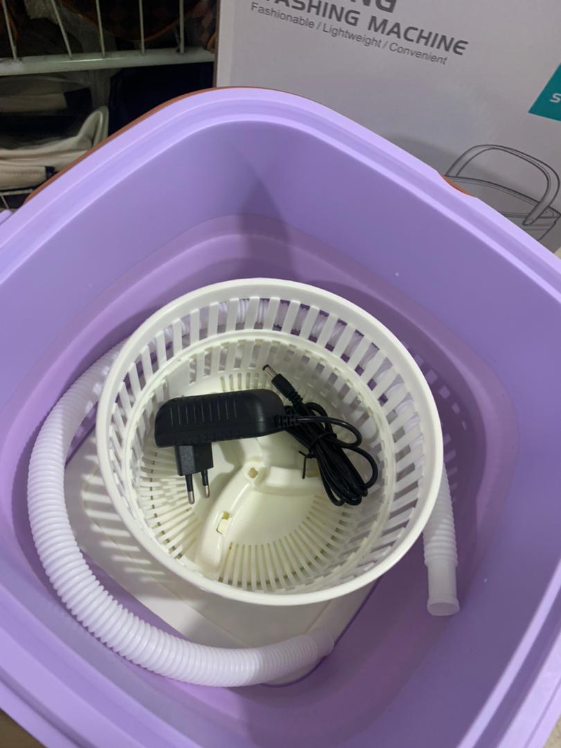 غسالة ملابس محمولة صغيرة قابلة للطي – 3 برامج مع وظيفة التجفيف 🧺✨ - الصورة 12