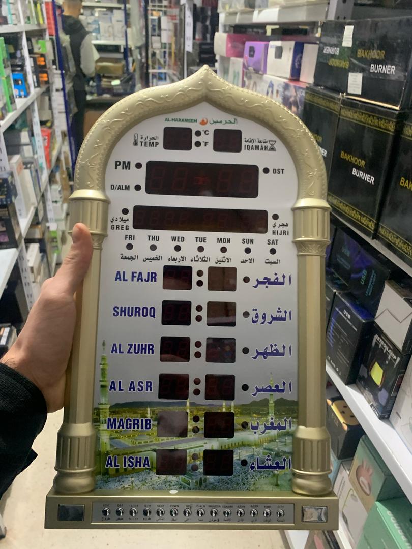 ساعة أذان الحرمين HA-4008 🕋⏰ - الصورة 8