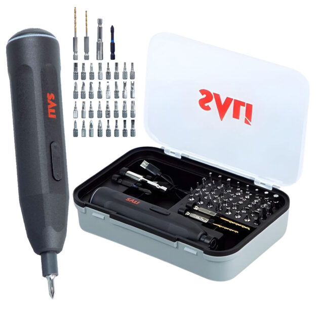 مفك براغي كهربائي لاسلكي SA–LI 39 في 1 – بطارية ليثيوم 1200mAh 🔧⚡