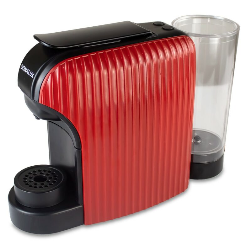 ماكينة قهوة Son– alux Nes– presso بقوة 1400 واط وضغط 20 بار ☕✨ - الصورة 2