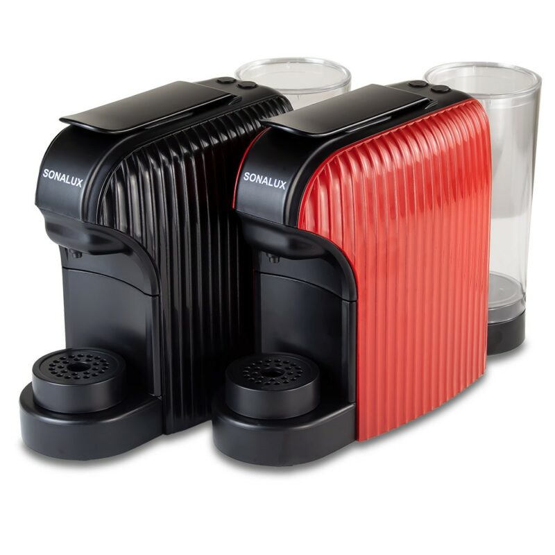 ماكينة قهوة Son– alux Nes– presso بقوة 1400 واط وضغط 20 بار ☕✨ - الصورة 3