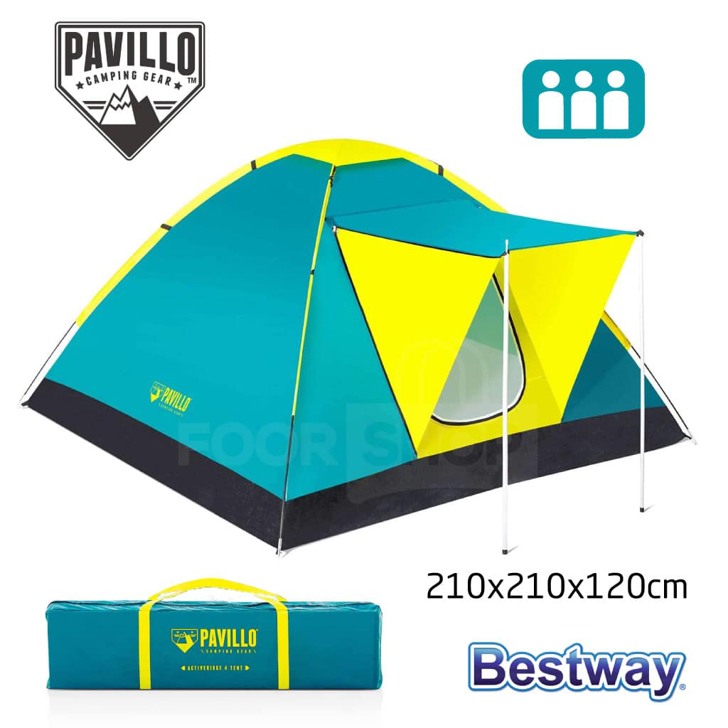 خيمة BESTWAY Pavillo Coolground لـ 3 أشخاص – موديل 68088 🏕️