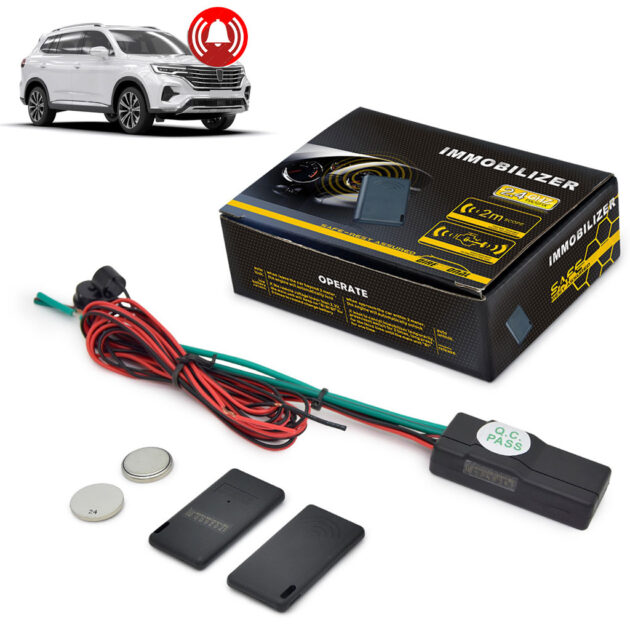 نظام منع تشغيل السيارة مع قفل وفتح تلقائي للمحرك🔐🚗