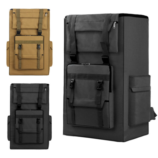 حقيبة ظهر تكتيكية للرحلات KAWZU سعة 120 لتر – SDM05 🎒🏕️