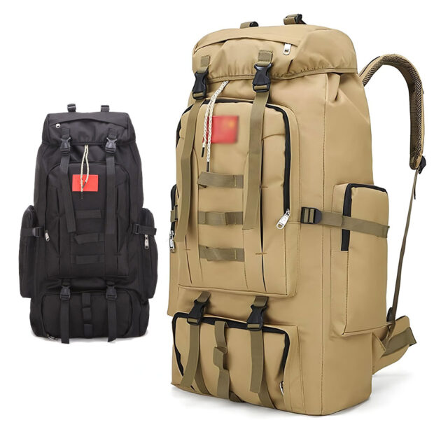 حقيبة ظهر تكتيكية للرحلات KIDOT سعة 100 لتر – SDM08 🎒🏕️