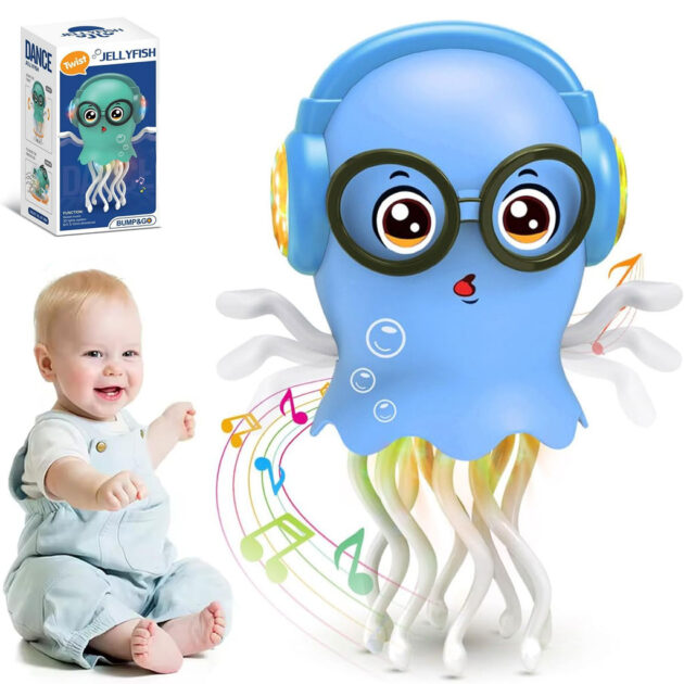 لعبة القنديل البحري الراقص للأطفال – لعبة سحرية وممتعة🪼🎶